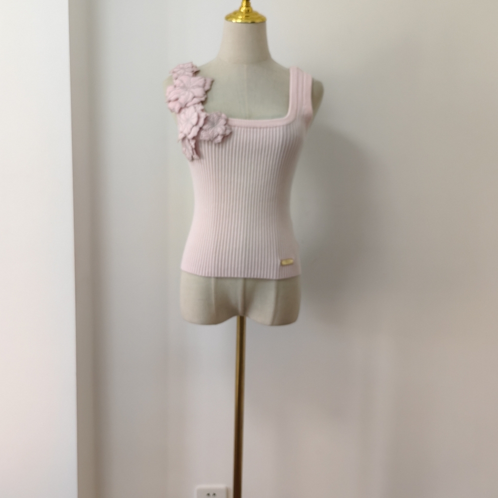 Aje Splendour Flower Knit Tank - Picture 6 of 12